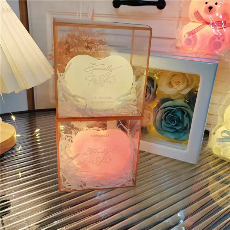 Heart Night Light Lamp