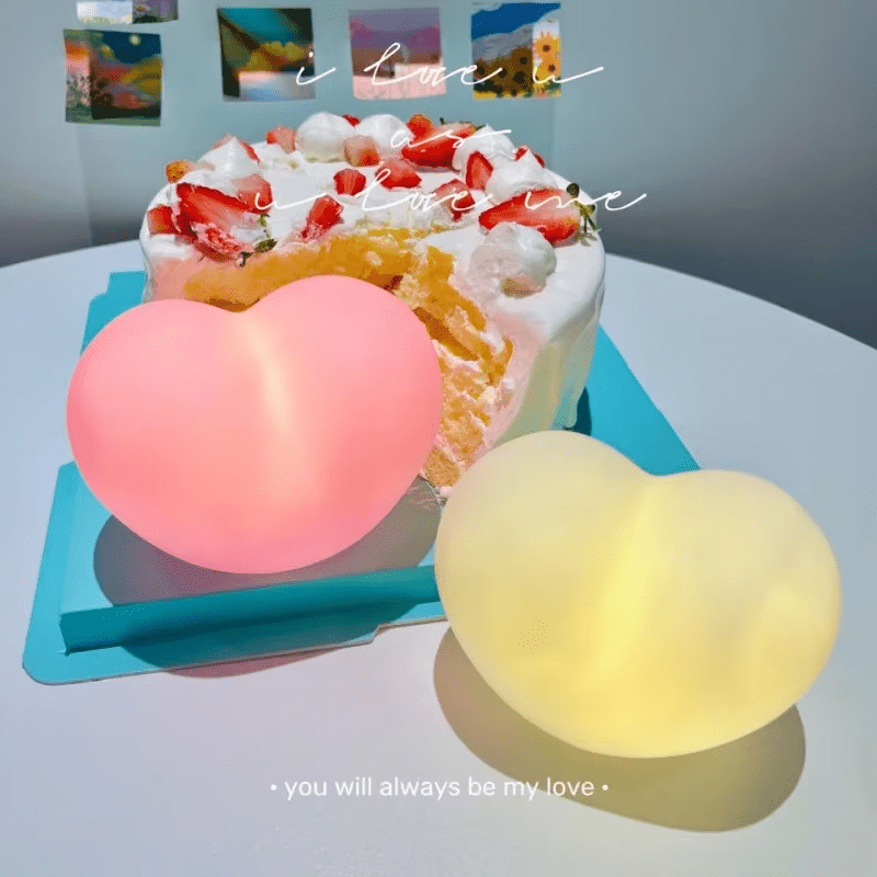Heart Night Light Lamp