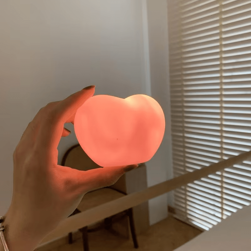 Heart Night Light Lamp