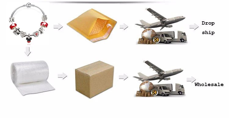 Pink Crystal Bead Bracelet