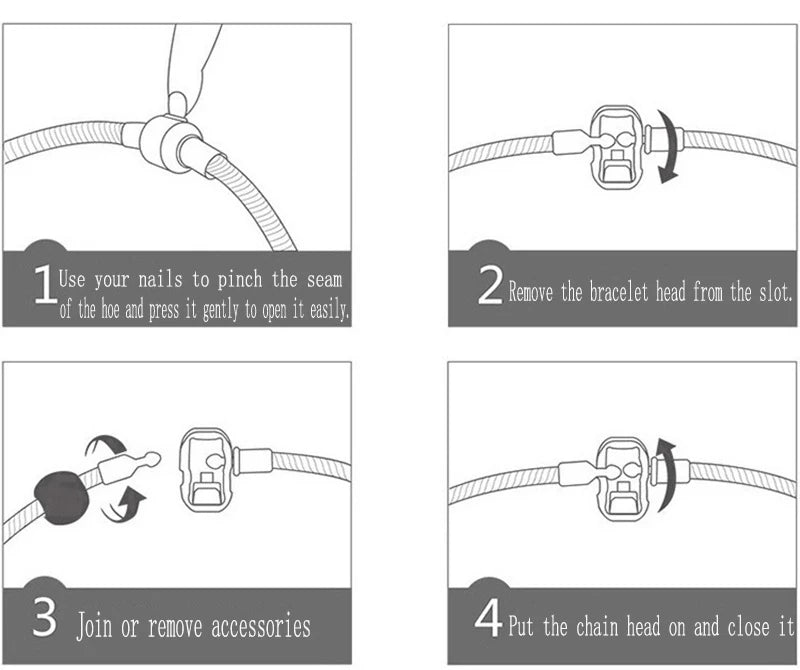 Pink Crystal Bead Bracelet