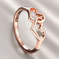 Double Heart Lover Ring