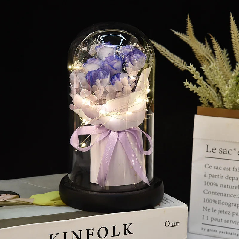 LED Eternal Rose Decor