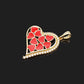Colorful Heart Mini Pendant