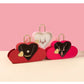 Portable Heart Jewelry Case