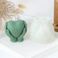 Handheld Heart Candle Mold