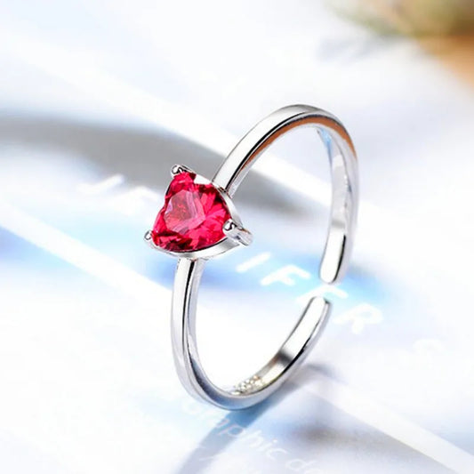 925 LOVE Heart Ring