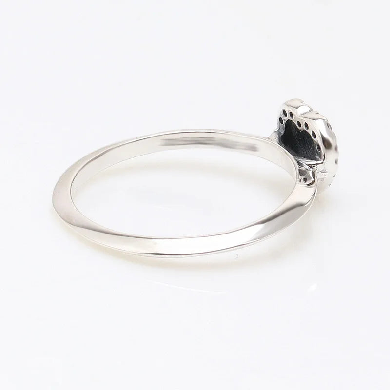 2025 Zircon Heart Ring
