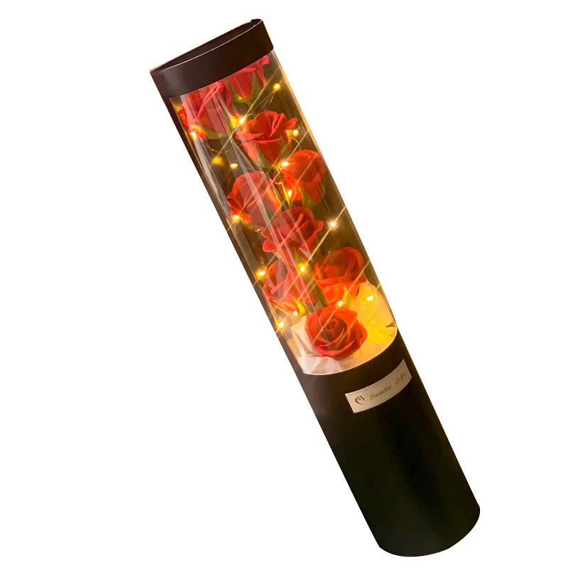 Rose Soap Bouquet Gift Box