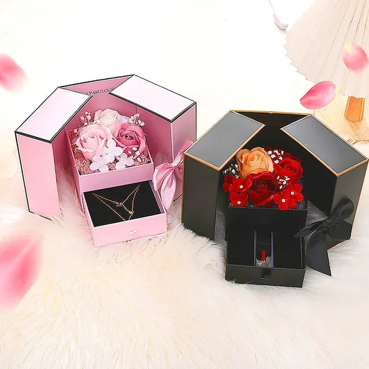 Double-Door Rose Gift Box