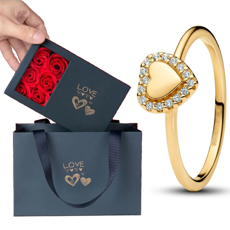 2025 Zircon Heart Ring