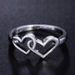 Double Heart Lover Ring
