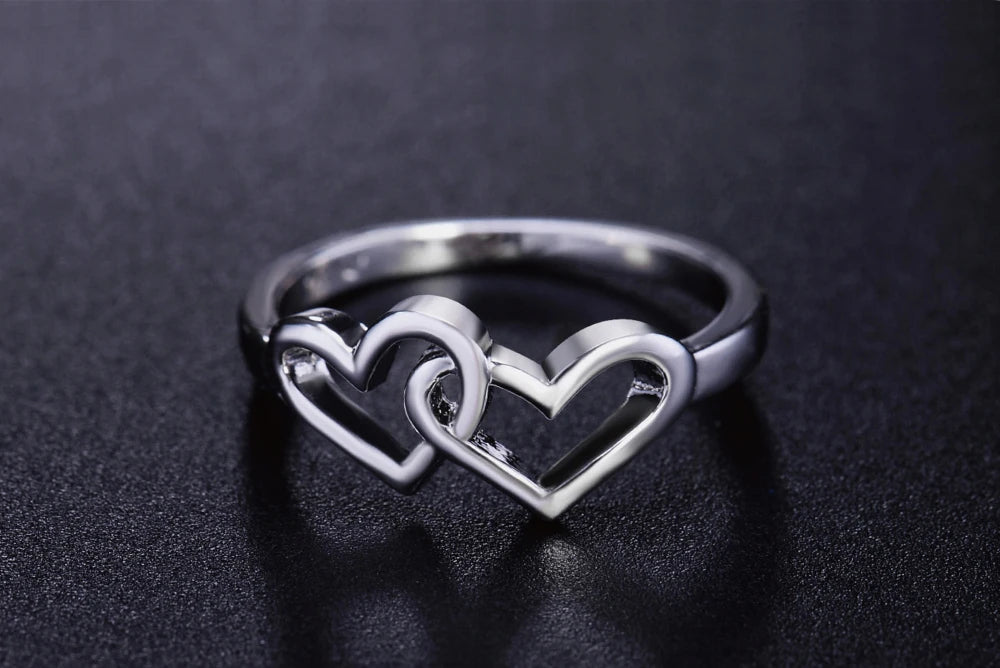 Double Heart Lover Ring