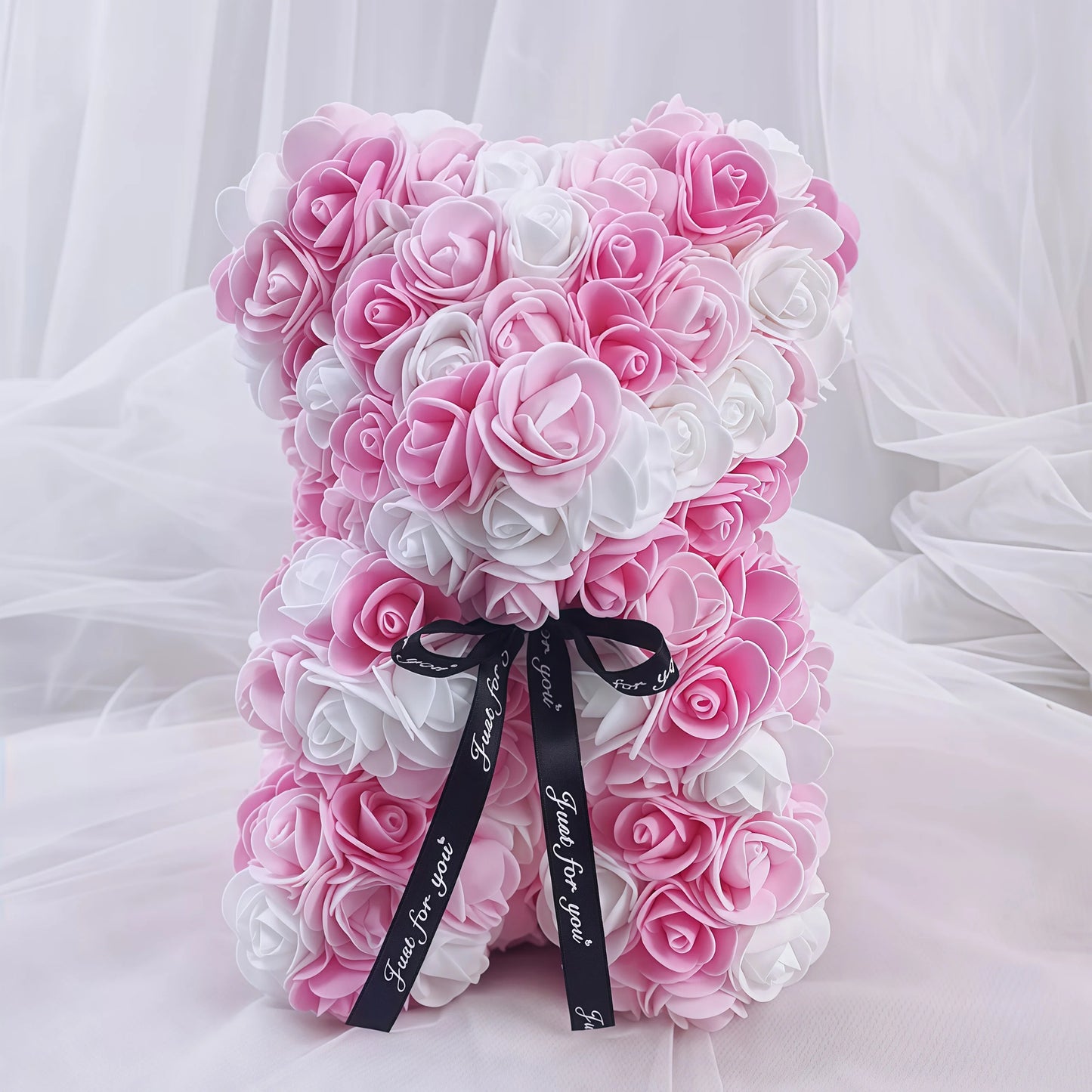 Artificial Rose Bear Gift