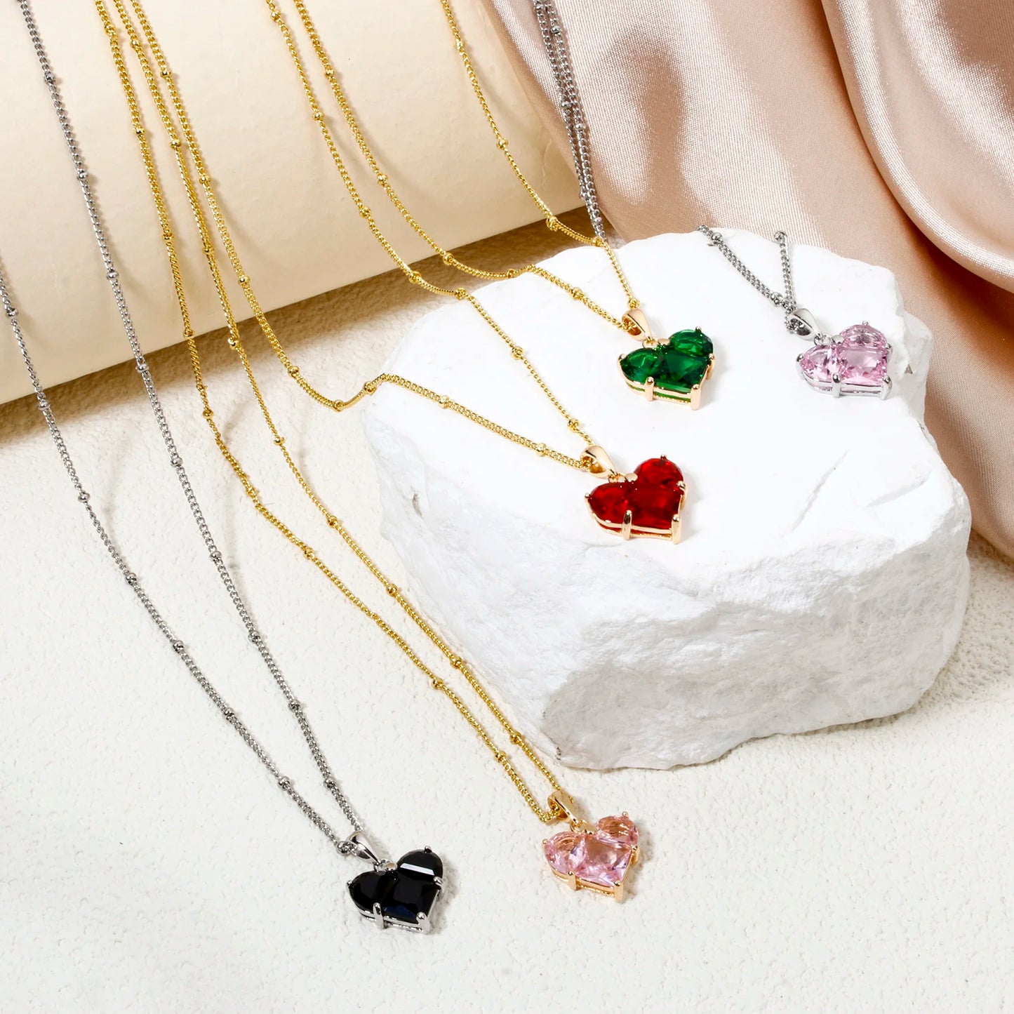 Gold Plated Heart Pendant