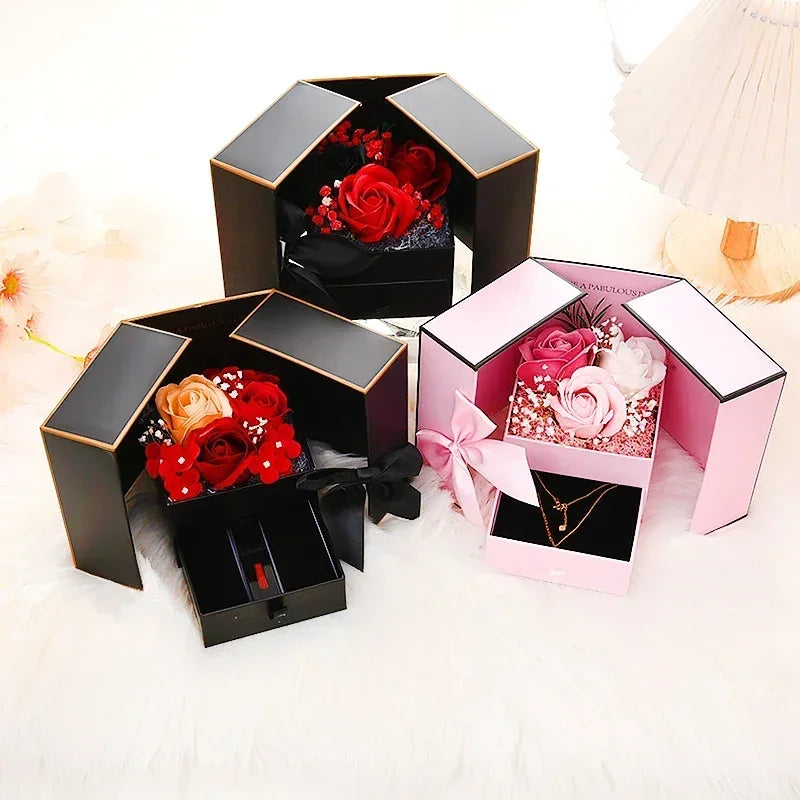 Double-Door Rose Gift Box