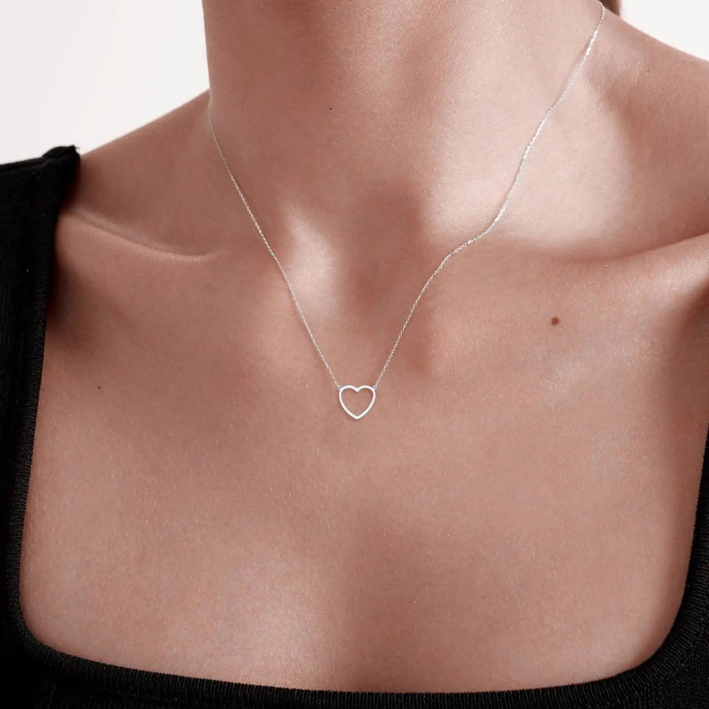 Stainless Steel Heart Pendant