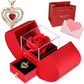 Luxury Rose Jewelry Box