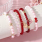 Sweet Heart Beaded Bracelet