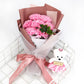 7-Rose Soap Teddy Gift