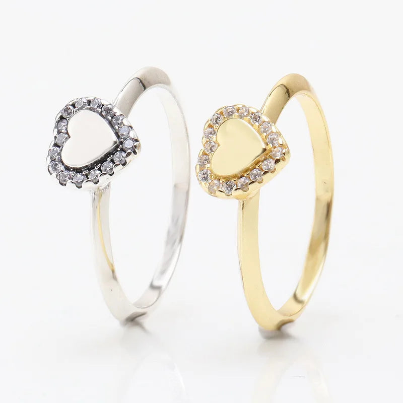 2025 Zircon Heart Ring
