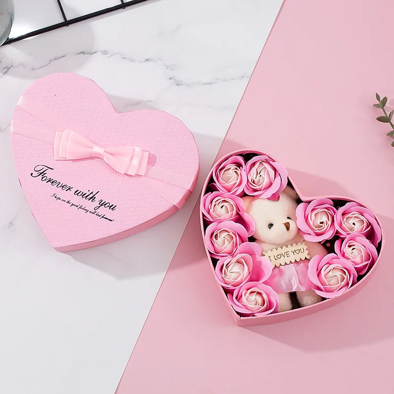 Soap Rose Love Gift Box