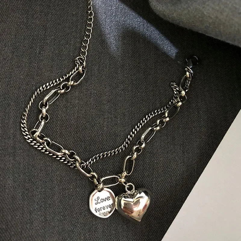 Retro 925 Charm Bracelet