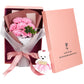 7-Rose Soap Teddy Gift