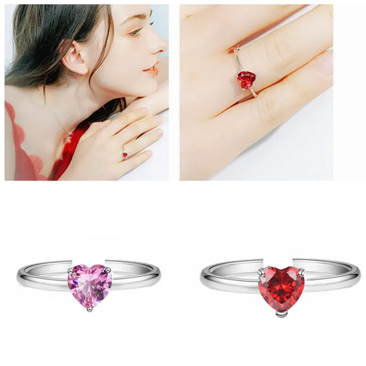 925 LOVE Heart Ring