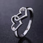 Double Heart Lover Ring