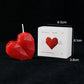 Red Heart Aromatherapy Candles