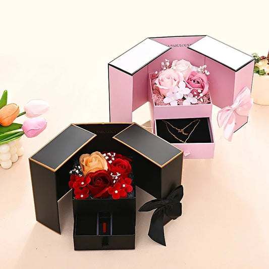 Double-Door Rose Gift Box