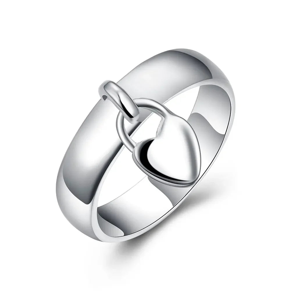 925 Sterling Heart Ring