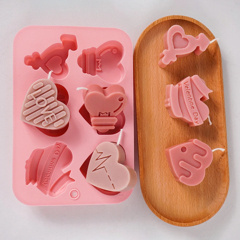 Heart Chocolate Ice Mold