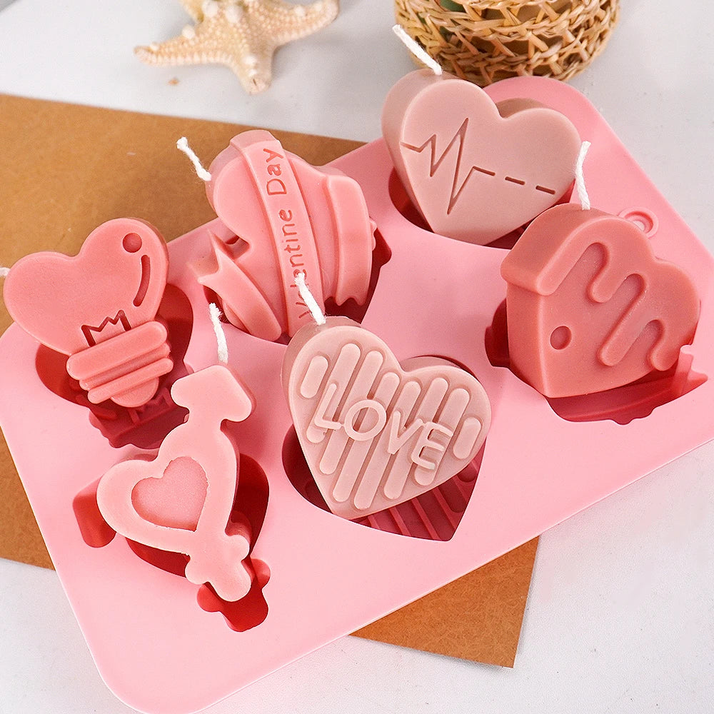 Heart Chocolate Ice Mold
