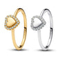 2025 Zircon Heart Ring