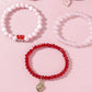 Sweet Heart Beaded Bracelet