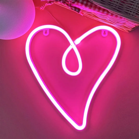 LED Heart Wall Decor