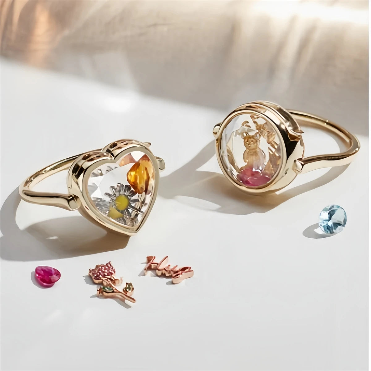 Openable Heart Box Ring