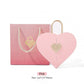Portable Heart Jewelry Case