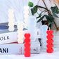 Heart Taper Candle Molds