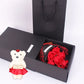 7-Rose Soap Teddy Gift