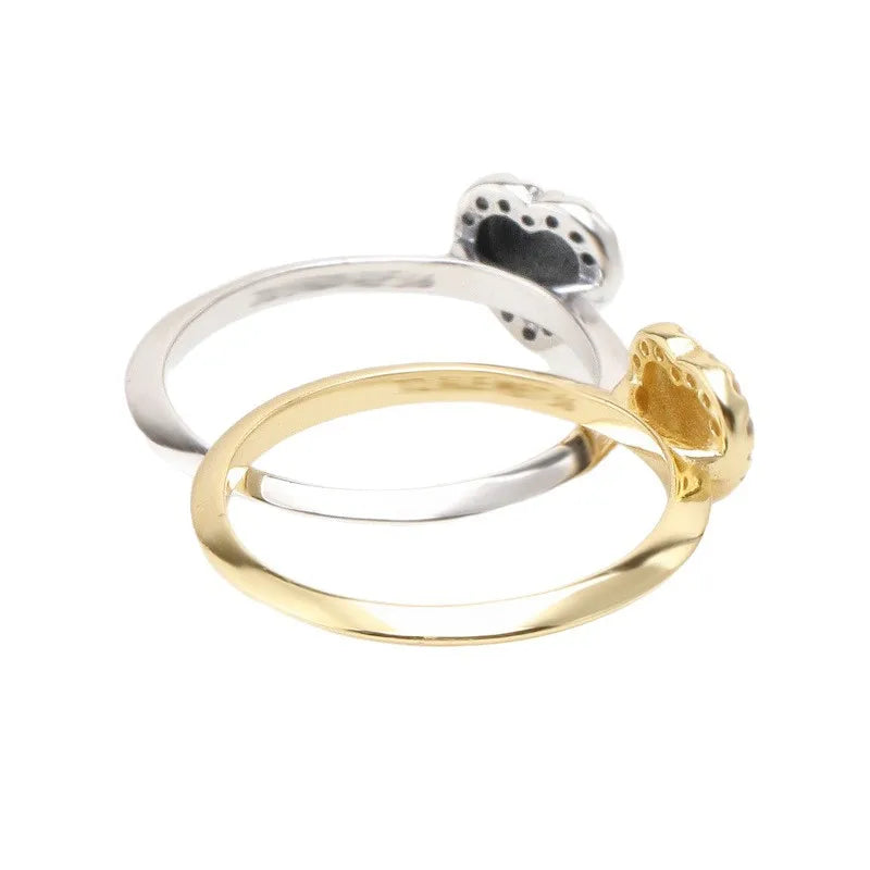 2025 Zircon Heart Ring