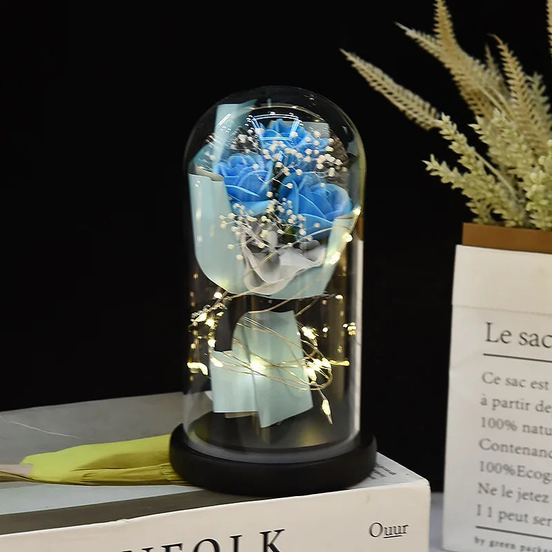 LED Eternal Rose Decor