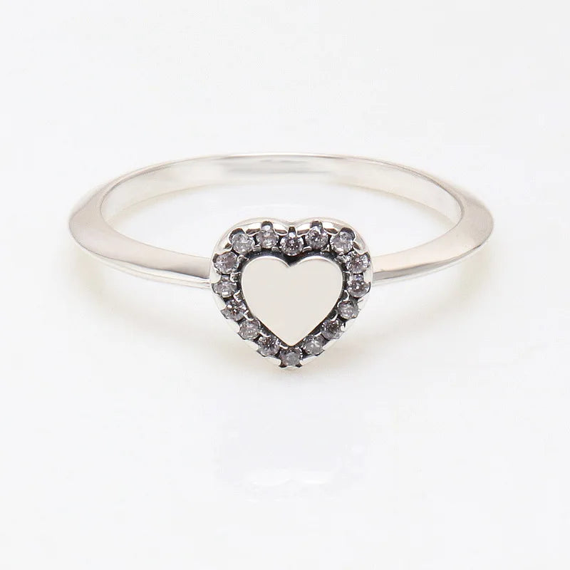 2025 Zircon Heart Ring