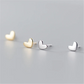 925 Mini Heart Studs