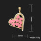 Colorful Heart Mini Pendant