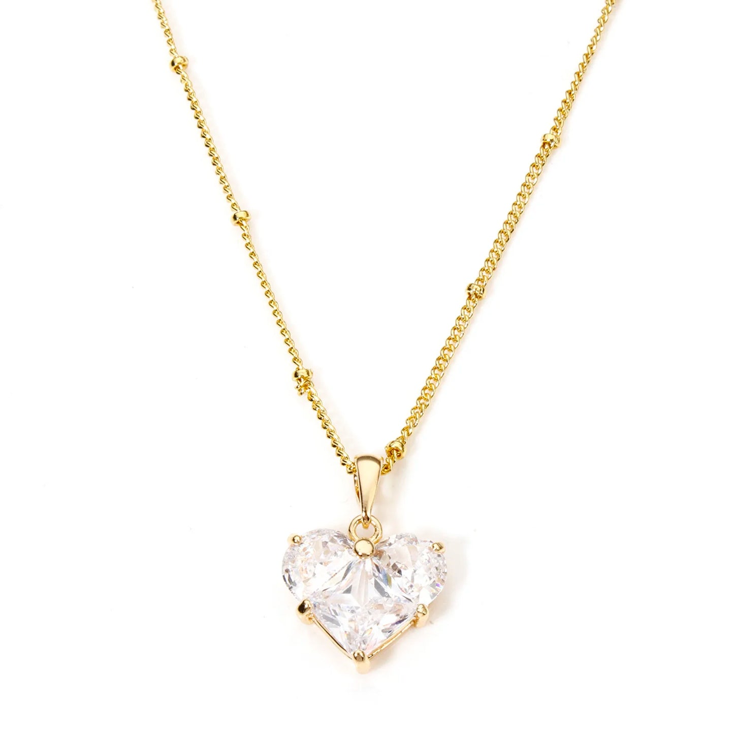 Gold Plated Heart Pendant