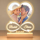 Personalized Heart Frame Light