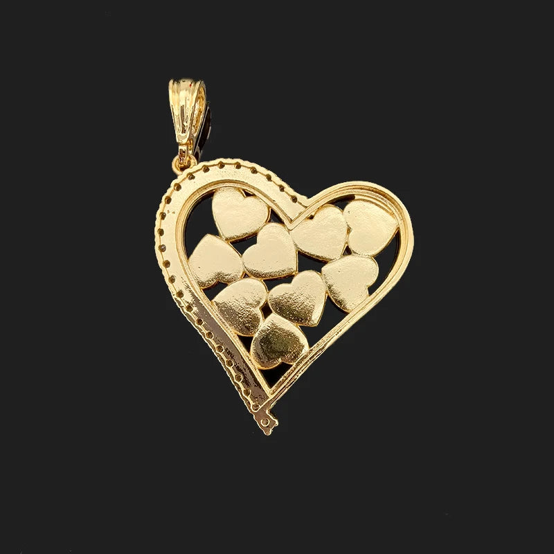 Colorful Heart Mini Pendant